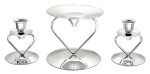 Heart Trio Unity Candle Holders