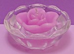 Fluted Glass Bowl - for small floating candles