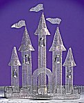 Wire Mesh Castle Centerpiece