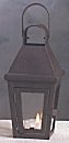 Antique Brown Colonial Style Candle Lantern