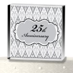 25th Anniversary Cake Top