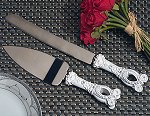 Enchanted White Wedding Coach Server Set