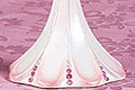 Princess Tiara Toasting Flutes - detail