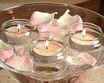 Floating Tealight Candles