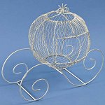 Wire Cinderella Pumpkin Coach - 12inch