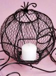 Cinderella Pumpkin Carriage Centerpiece in black