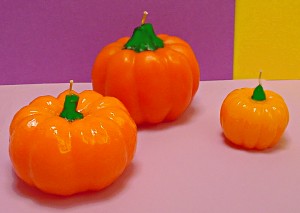 Pumpkin Candles