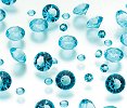 Aqua Diamond Confetti