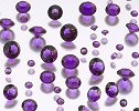 Bright Purple Diamond Confetti