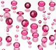 Hot Pink Diamond Confetti