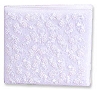 guestbook, embroidered ribbon and daisies