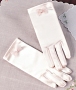 Satin Gloves and hankie