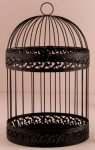 Black Birdcage Gift Card Holder