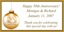 Anniversary Favor Tag 35