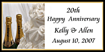 Anniversary Favor Tag