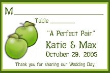 Apple Placecard sample 14
