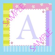 Baby Block Favor Tag - sample