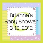 Baby Shower Favor Tag