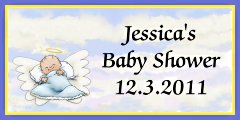 Baby Shower Favor Tag