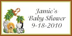 Baby Shower Favor Tag