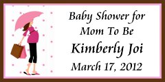 Baby Shower Favor Tag