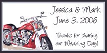 Biker Favor Tag 