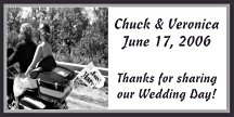 Biker Wedding Favor Tags