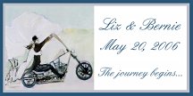 Motrcycle Favor Tag
