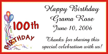 Birthday Favor Tag sample #1