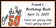 Birthday Favor Tag 56