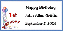 Birthday Favor Tag 1