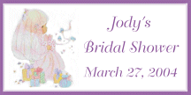 Bridal Shower Favor Tag