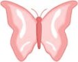 Coral Butterfly Tag