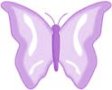 Orchid Butterfly Tag
