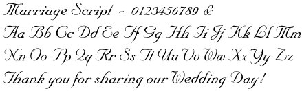 MARRIAGE SCRIPT