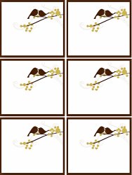 Sample Sheet for Lovebirds Small Tags