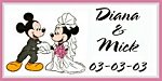 Mickey & Minnie Favor Tags
