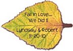 Birch Leaf Favor Tag