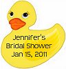 Rubber Ducky Favor Tag