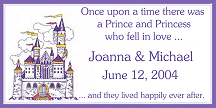Cinderella Castle Favor Tag