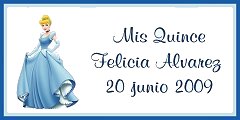 Cinderella Favor Tag