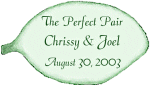 Pear Leaf Favor Tag