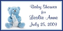 Teddy Bear Favor Tag