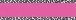 Hot Pink with Silver edge